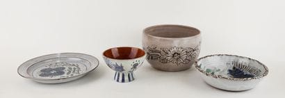 Albert THIRY (1923-2009).
White glazed ceramic...