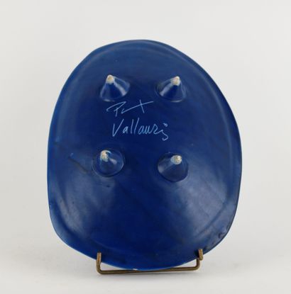 VALLAURIS, circa 1960.
Ceramic bowl with...