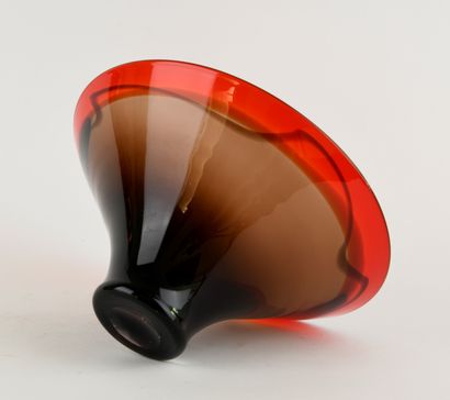 French work from the 1960s. 
Smoked glass...