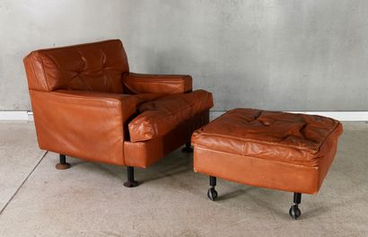 Marco ZANUSSO (1916-2001) for ARFLEX.
Armchair...