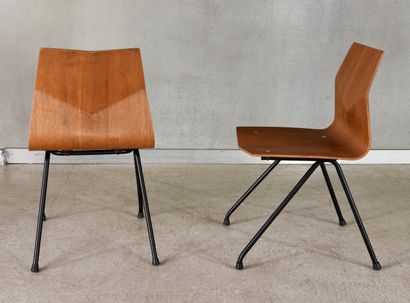 Jean-René CAILLETTE (1919 - 2004) for STEINER.
Pair...