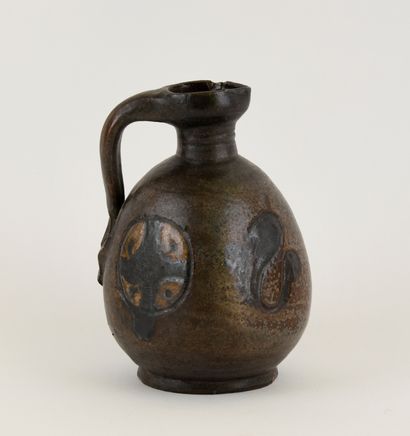 AUBRY Edgar (1880-1943).
Small stoneware...