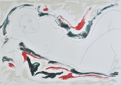 Alain BONNEFOIT (born 1937)
Reclining Nude,...