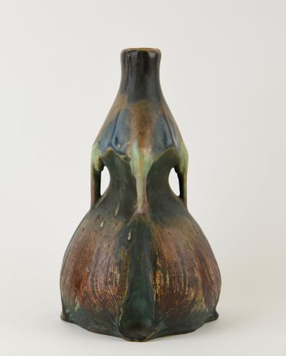 AMPHORIA - EDDA.
Flamed glazed stoneware...