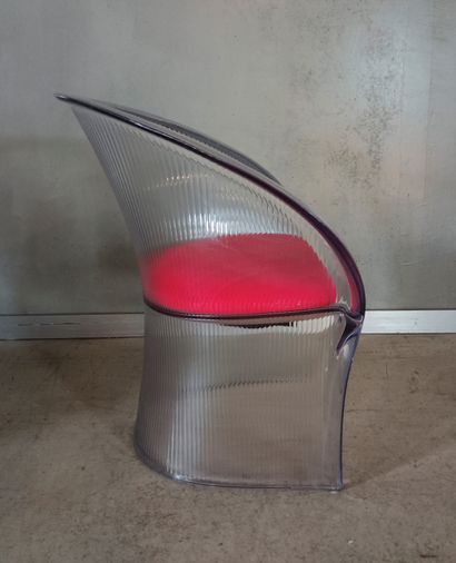 Pierre PAULIN (1927-2009).
Flower armchair...