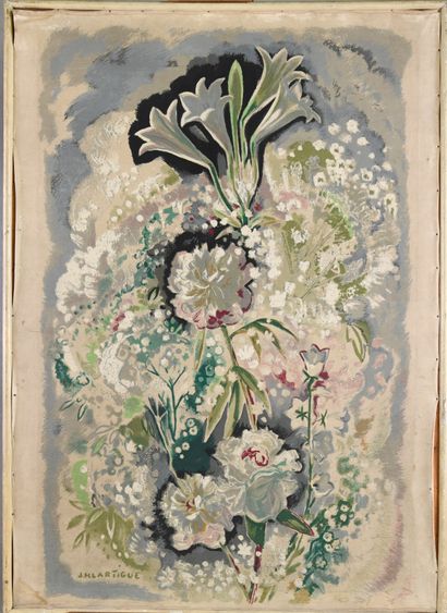 Jacques Henri LARTIGUE (1894-1986), after.
Floréal.
Printed...