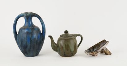 Meeting of ceramics, including :
- PIERREFOND,...