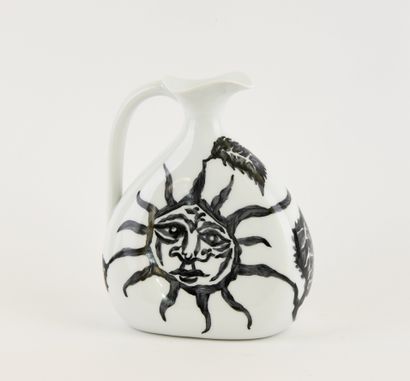 Jean LURCAT (1892-1966) and Haviland Limoges.
Earthenware...