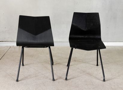 Jean-René CAILLETTE (1919 - 2004) for STEINER.
Pair...