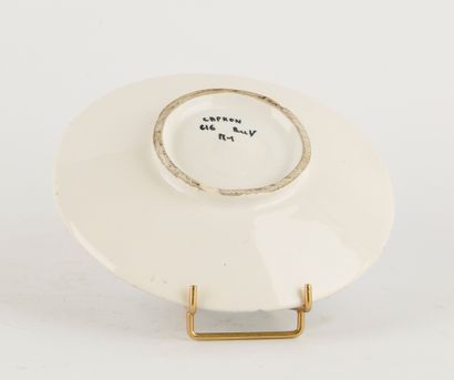 Roger CAPRON (1922-2006).
Ceramic dish with...