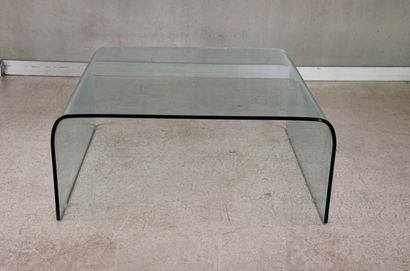 ROSET LINE.
Coffee table in translucent tempered...