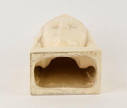Henri-Paul REY (1904-1981).
Bust of the Virgin.
Beige...