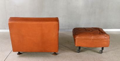 Marco ZANUSSO (1916-2001) for ARFLEX.
Armchair...