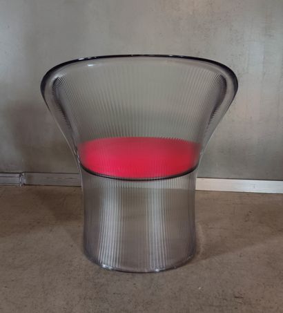 Pierre PAULIN (1927-2009).
Flower armchair...