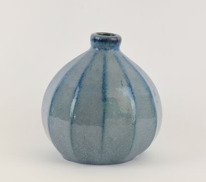 SYLVA.
Stoneware faceted boulle vase with...