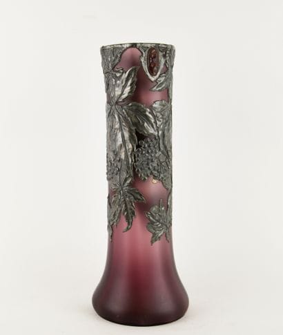 Austrian work circa 1900. 
Large vase in...