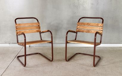 1950S WORK. 
Pair of 