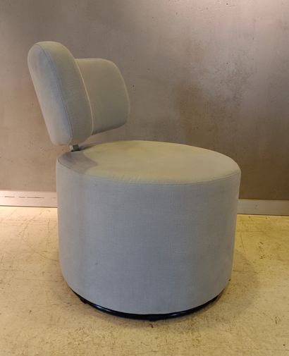 SITS.
Caleido Mokka chair in grey cotton...