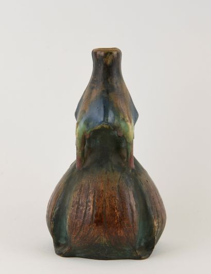 AMPHORIA - EDDA.
Flamed glazed stoneware...