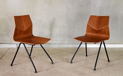 Jean-René CAILLETTE (1919 - 2004) for STEINER.
Pair...