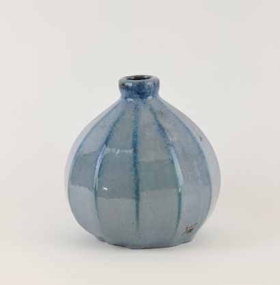 SYLVA.
Stoneware faceted boulle vase with...
