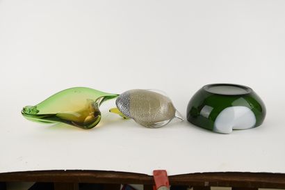 MURANO.
Reunion of a green and white tinted...