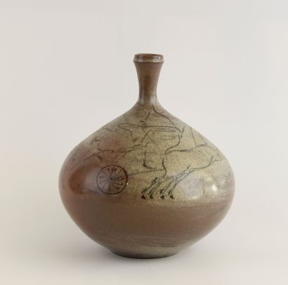 CHAVANNES-RENENS - Swiss ceramics school.
Vase...