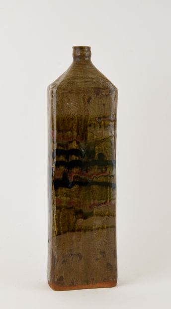 MENELIKA (Swiss)
Stoneware bottle vase with...
