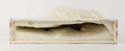 SAINT CLEMENT.
Ceramic subject with cracked...
