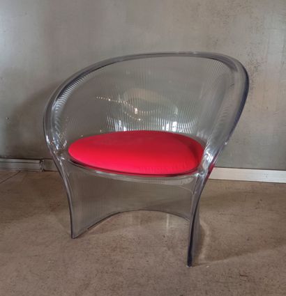 Pierre PAULIN (1927-2009).
Flower armchair...