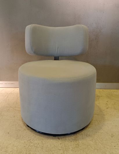 SITS.
Caleido Mokka chair in grey cotton...