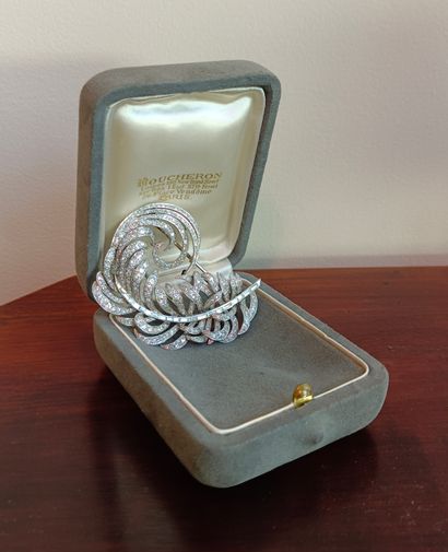From Boucheron, Paris, clip - plume circa...