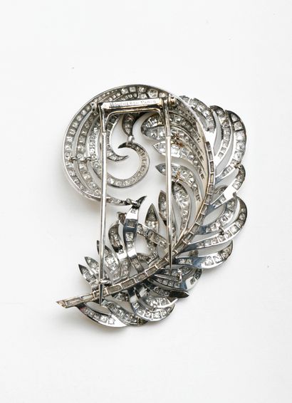 From Boucheron, Paris, clip - plume circa...