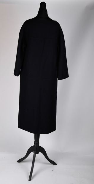 BOTEGA VENETA. Black dress in wool (90%)...
