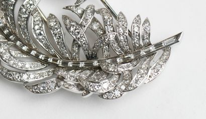 From Boucheron, Paris, clip - plume circa...