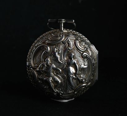 Montre de poche anglaise en argent JOSEPH...