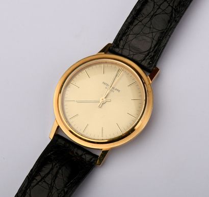 PATEK PHILIPPE. 
Montre Patek Philippe Calatrava...