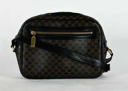 CELINE
Shoulder bag in monogram canvas with...