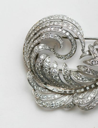 From Boucheron, Paris, clip - plume circa...