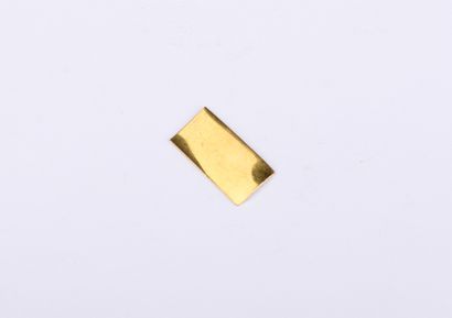 Small plate in yellow gold 750 thousandths
0.74...