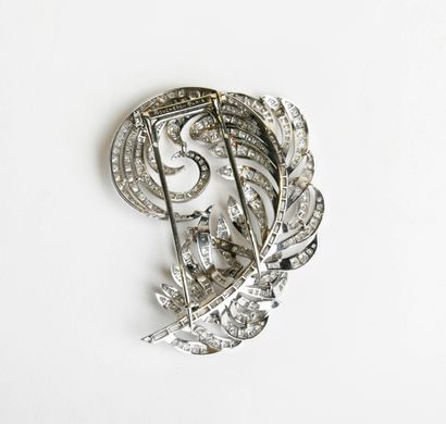 From Boucheron, Paris, clip - plume circa...