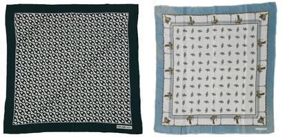 CELINE.
Silk scarf decorated with stirrups.
65...