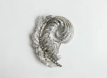 From Boucheron, Paris, clip - plume circa...
