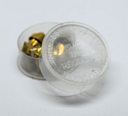 Lot of dental gold with amalgam
Gross weight:...