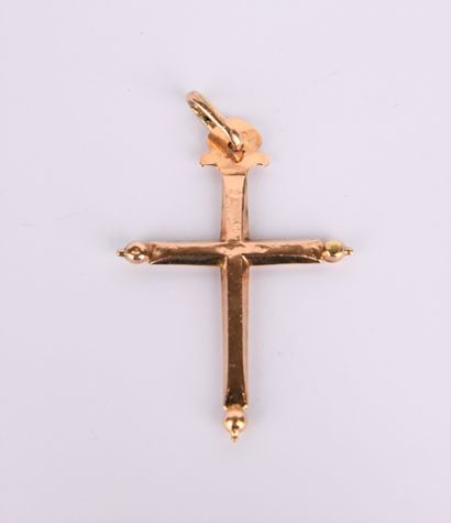 Jeannette cross, ram's head hallmark, in...