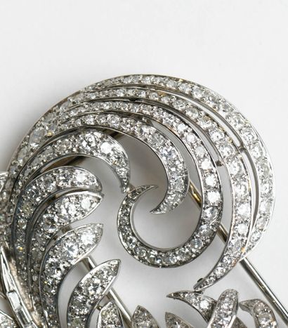 From Boucheron, Paris, clip - plume circa...