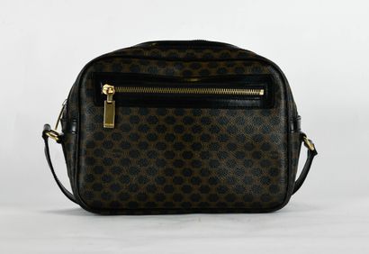 CELINE
Shoulder bag in monogram canvas with...