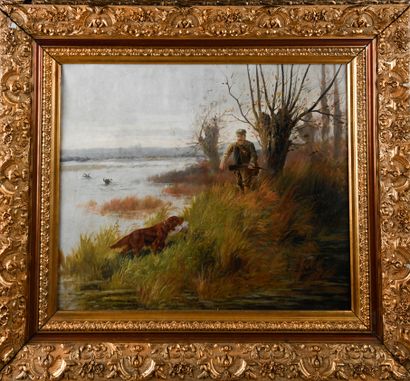 Eugène PETIT (1839-1886)
The hunter and his...