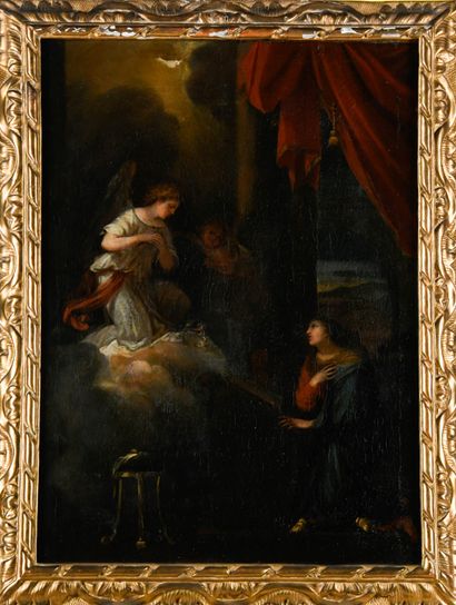 17th century French school
The Annunciation
Oil...