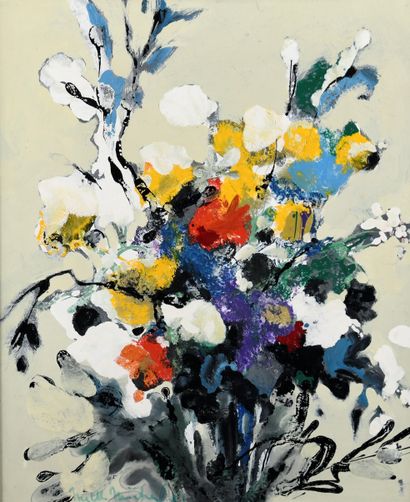 Mick MICHEYL (1922-2019)
Bunch of flowers...
